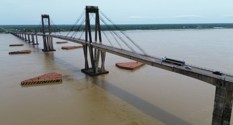 Puente General Belgrano: "No existe ningún riesgo de que pueda colapsar"