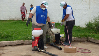 Prevención del dengue en alcaidía de San Martín