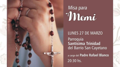 Misa por “Memi” Camisasca