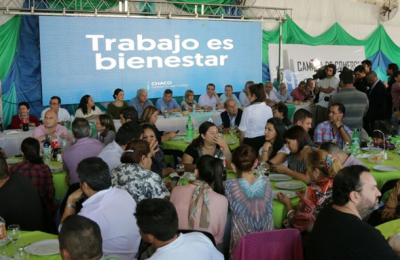Peppo ratificó en San Bernardo el acompañamiento a todos los sectores en el Día del Trabajador