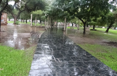 Resistencia fue la más castigada del país con más de 550 milímetros de lluvia en abril