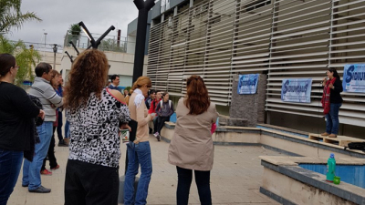 Uncaus realizó su primera clase pública