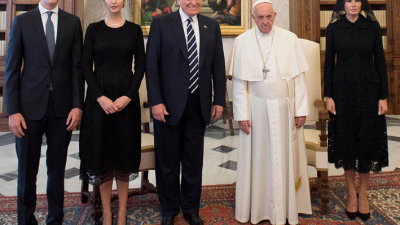 El papa recibió al presidente de EEUU en El Vaticano