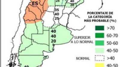 Invierno húmedo: pronostican precipitaciones superiores a las normales para este trimestre