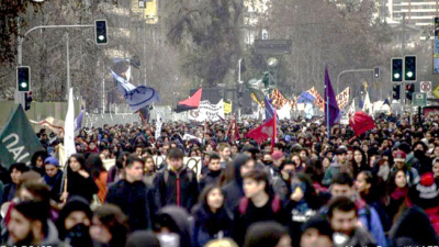 Chile: estudiantes debieron volver a las calles para reclamar educación pública y gratuita