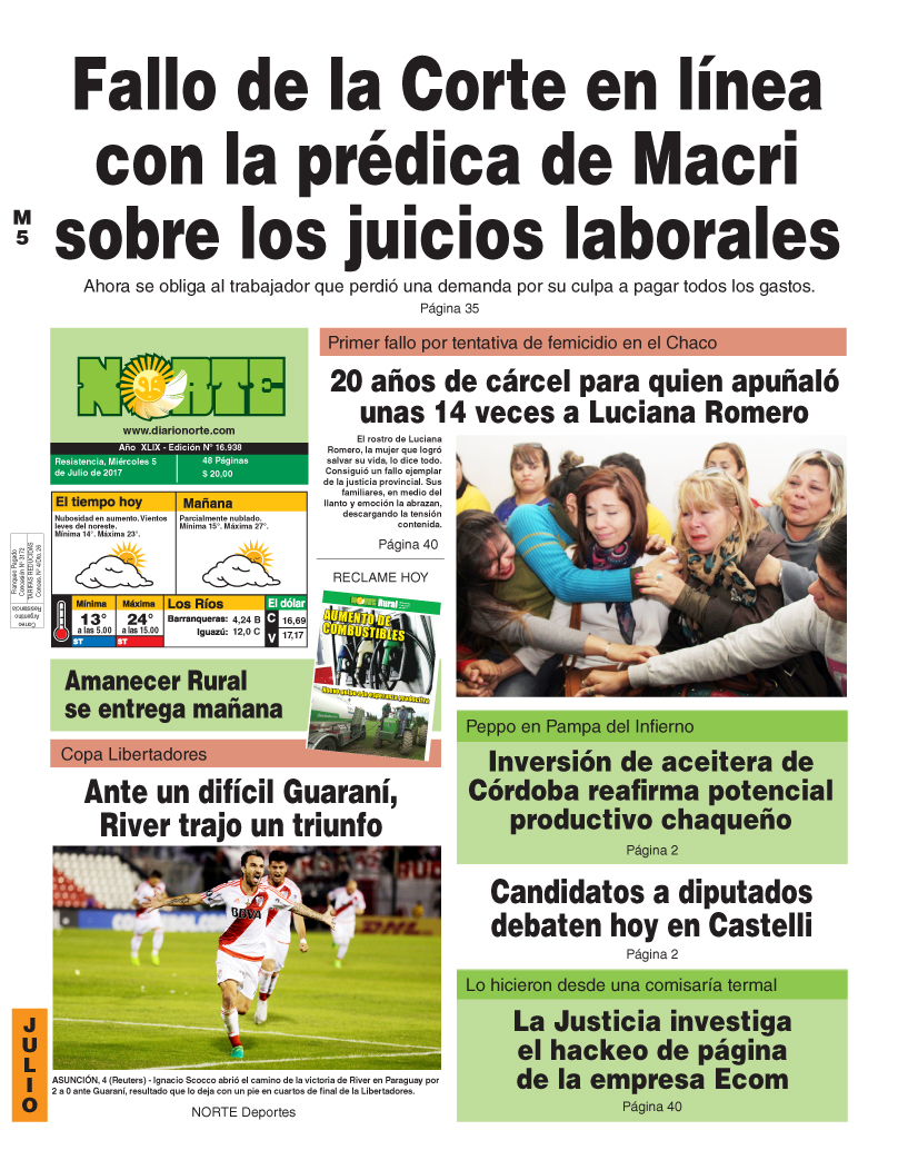 Edición del 05.07.17