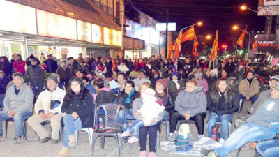 El PO cerró su campaña en la peatonal