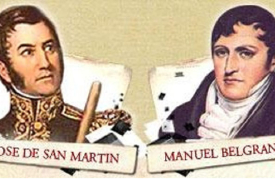 La amistad entre San Martín y Belgrano