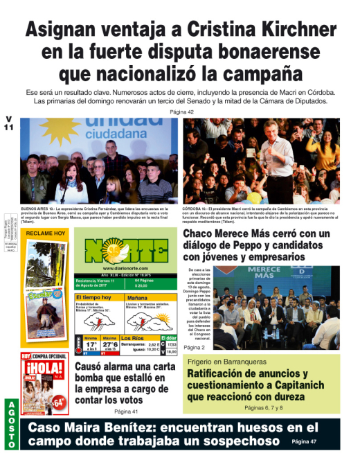 Edición del 11.08.17