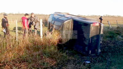 Jornada de choques y vuelcos en Sáenz Peña
