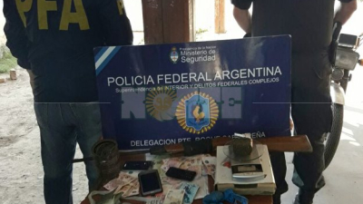 Desbaratan dos centros de ventas de estupefacientes en Sáenz Peña