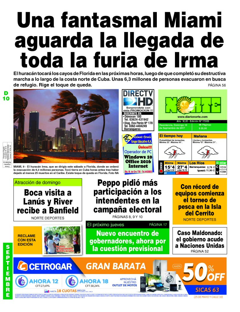 Edición del 10.09.17
