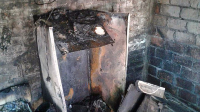 Pérdidas totales para una familia por el incendio de su casa en El Palmar