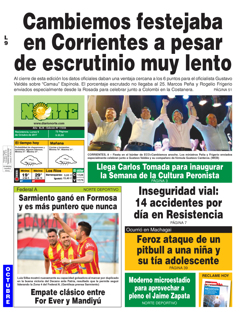 Edición del 09.10.17