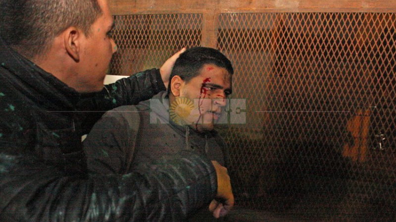 #32ENMChaco: Así quedó la Catedral luego de ser vandalizada por un grupo de mujeres