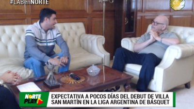 Gastón Castro, entrenador de Villa San Martín, comenta expectativas a horas del inicio de la Liga Argentina de Básquet