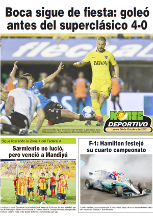 Boca sigue de fiesta: goleó antes del superclásico 4-0