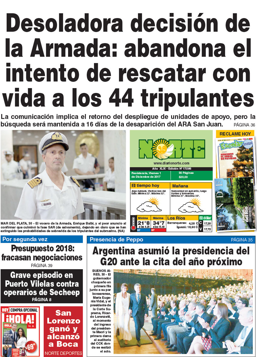 Edición del 01.12.17