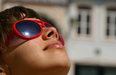 Nunca hay que mirar directamente al sol