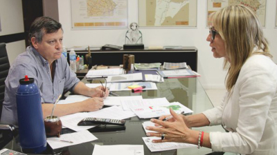 Mañana Peppo y Chomiak se reúnen por obras claves para Charata