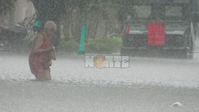 Fotogalería: Las imágenes de una intensa lluvia que afectó a Resistencia