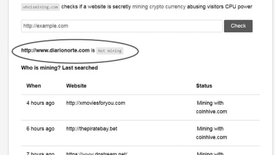 Sitios web que buscan bitcoins sin saber