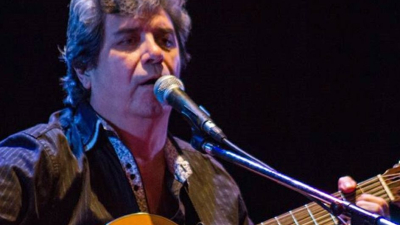 Ariel "Chaco" Andrada y Humberto Falcón juntos en El Patio Trovero