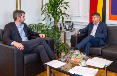 Peppo va a Buenos Aires para reunirse con Marcos Peña por obras clave para el Chaco