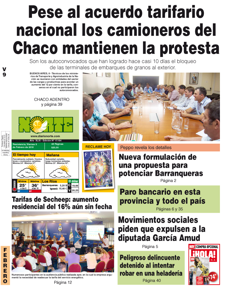 Edición del 09.02.18