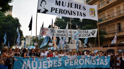 Las mujeres peronistas marchan el 21 por una Argentina “justa y libre”