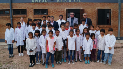 Peppo inauguró el Ciclo Lectivo 2018 y centró su discurso en la educación como herramienta para mejorar la calidad de vida