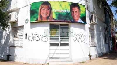 “Buscábamos el domicilio de una fundación y encontramos un local de Cambiemos”