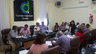 Reunión y proyecto de ordenanza para combatir el dengue en Charata