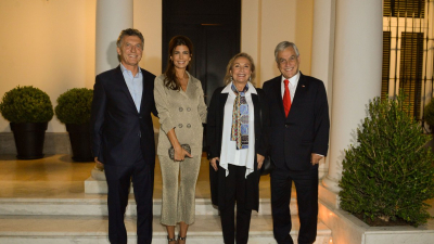 Piñera se reúne con Macri buscando mejorar su comercio