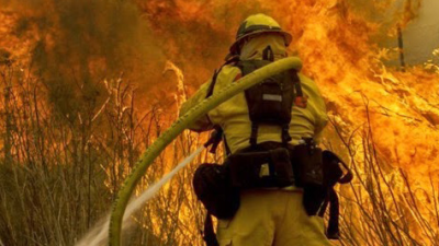 Los Combatientes de Incendios Forestales