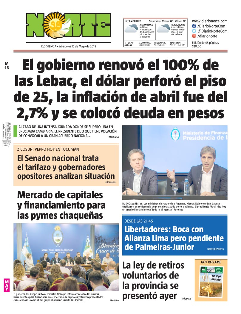 Edición del 16.05.18
