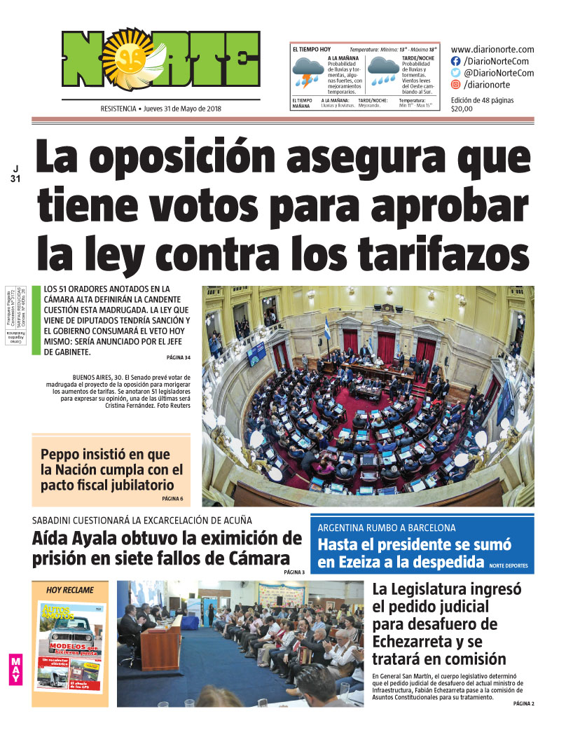 Edición del 31.05.18