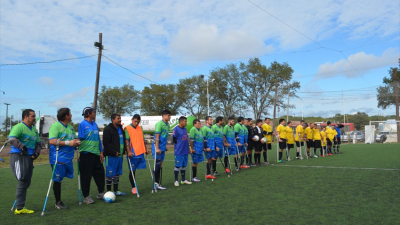 Liga Nacional: Auspicioso debut de la selección chaqueña de Fútbol para Amputados