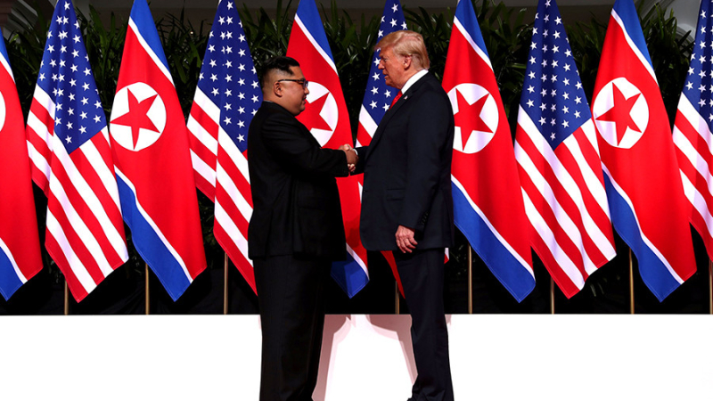 Trump y Kim ya están reunidos en Singapur