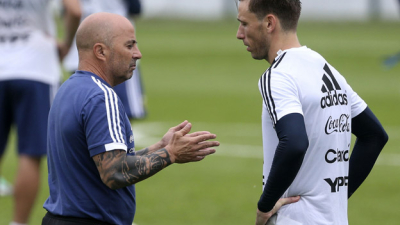 Sampaoli repetió la formación y está todo definido para el debut ante Islandia