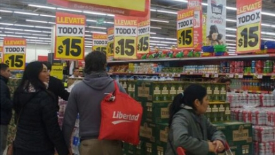 Hipermercado Libertad lanzó la promoción TODO x $15