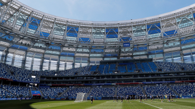 Nizhny Nóvgorod espera a Argentina con un estadio a colores celeste y blanco