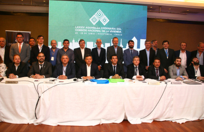 Peppo defendió una política habitacional verdaderamente federal