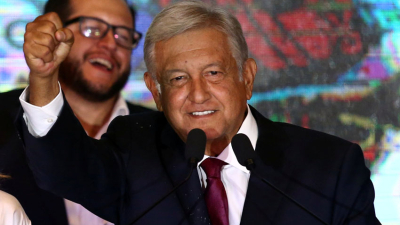 La izquierda al poder de México con una contundente victoria de López Obrador