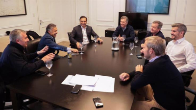 Los radicales terminaron cenando con Macri en Olivos