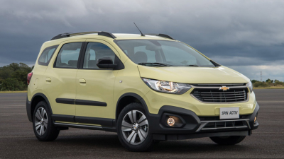 La Chevrolet Spin renovada con grandes cambios