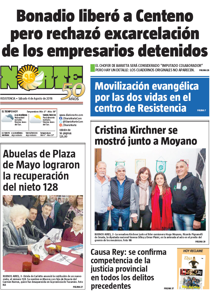 Edición del 04.08.18