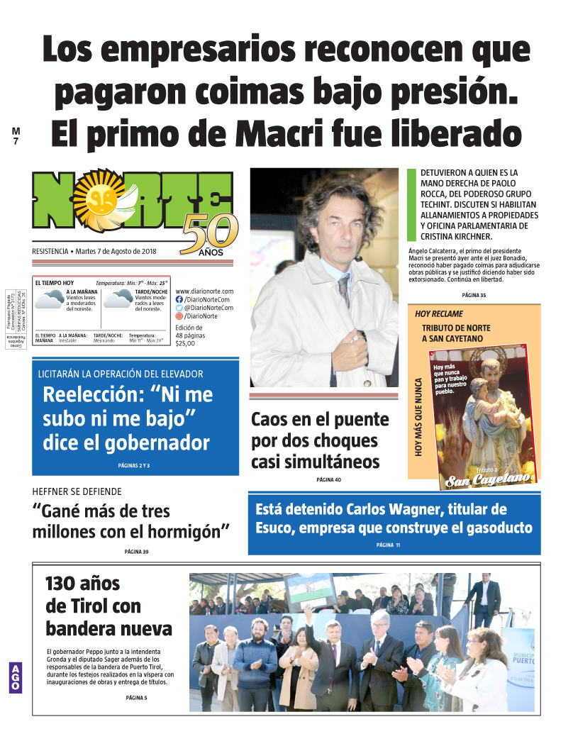 Edición del 07.08.18