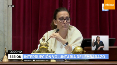 Aborto en el Senado: Gabriela Michetti no se dio cuenta que tenía el micrófono abierto e insultó a Luis Naidenoff