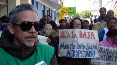 Trabajadores de agricultura familiar convocan a un paro y movilización